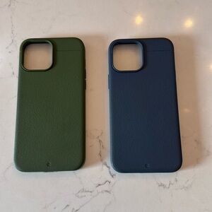 TWO Caudabe iPhone 13 Max phone cases